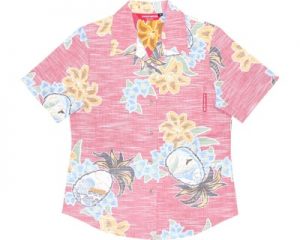 パインユリ風景レッド／レディース