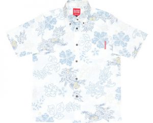アロハシャツ　シーサー　かりゆしウェア