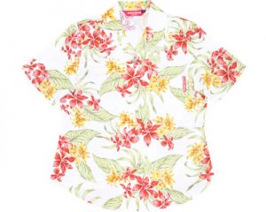 アロハシャツ　トロピカル　かりゆしウェア