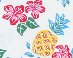 アロハシャツ　パイナップル　かりゆしウェア
