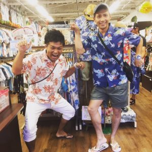 男の夏コーデ。