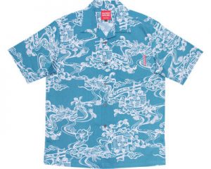 沖縄アロハ　ドラゴン柄