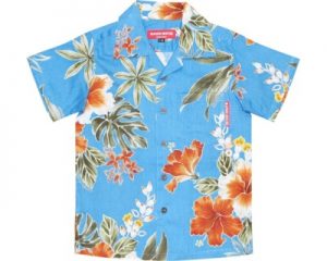 ボタニカルハイビーキッズ_ライトブルー