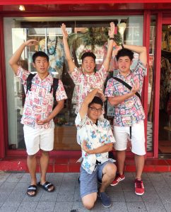 かりゆし　着こなし