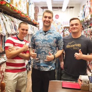 沖縄アロハ　海外のお客様