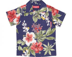 ボタニカルハイビーキッズ_ネイビー