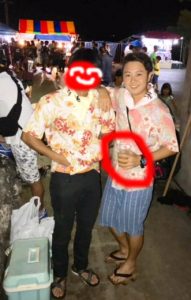 お祭りでかりゆし