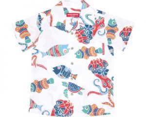 カメ　魚　アロハ