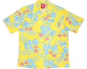 アロハシャツ　イエロー