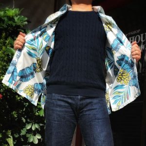 長袖アロハシャツ　セーター