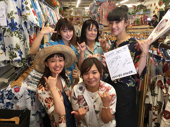 kawaii JAPAN-daｰ！！の皆さま取材で((´∀｀))
