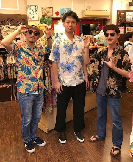 2017・4・28　沖縄と言えばかりゆしウェアでしょ～？