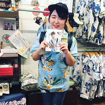 オソロのかりゆしウェアでHAPPY～♪♪　　本店☆CHIAKI