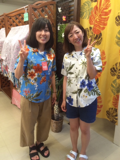 今人気のかりゆしを着て沖縄を楽しむ☆