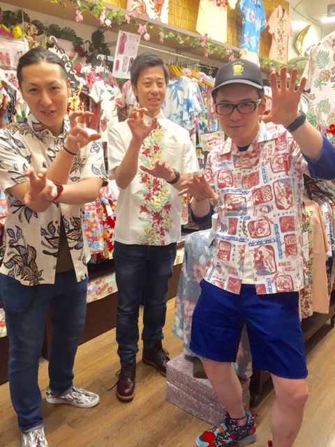かりゆしウェアを着て今年も会いに来てくれましたぁ！！3月10日