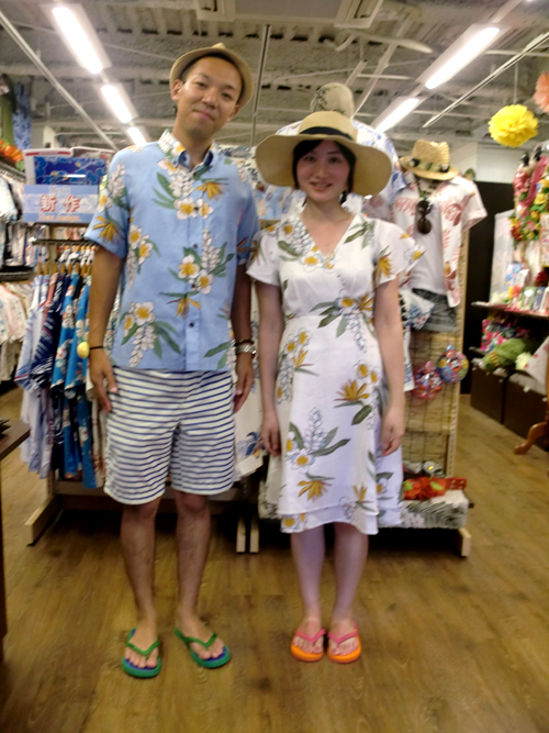 沖縄旅行♪かりゆしウェア＆ワンピースで☆　国際通り本店　☆na-ri-☆