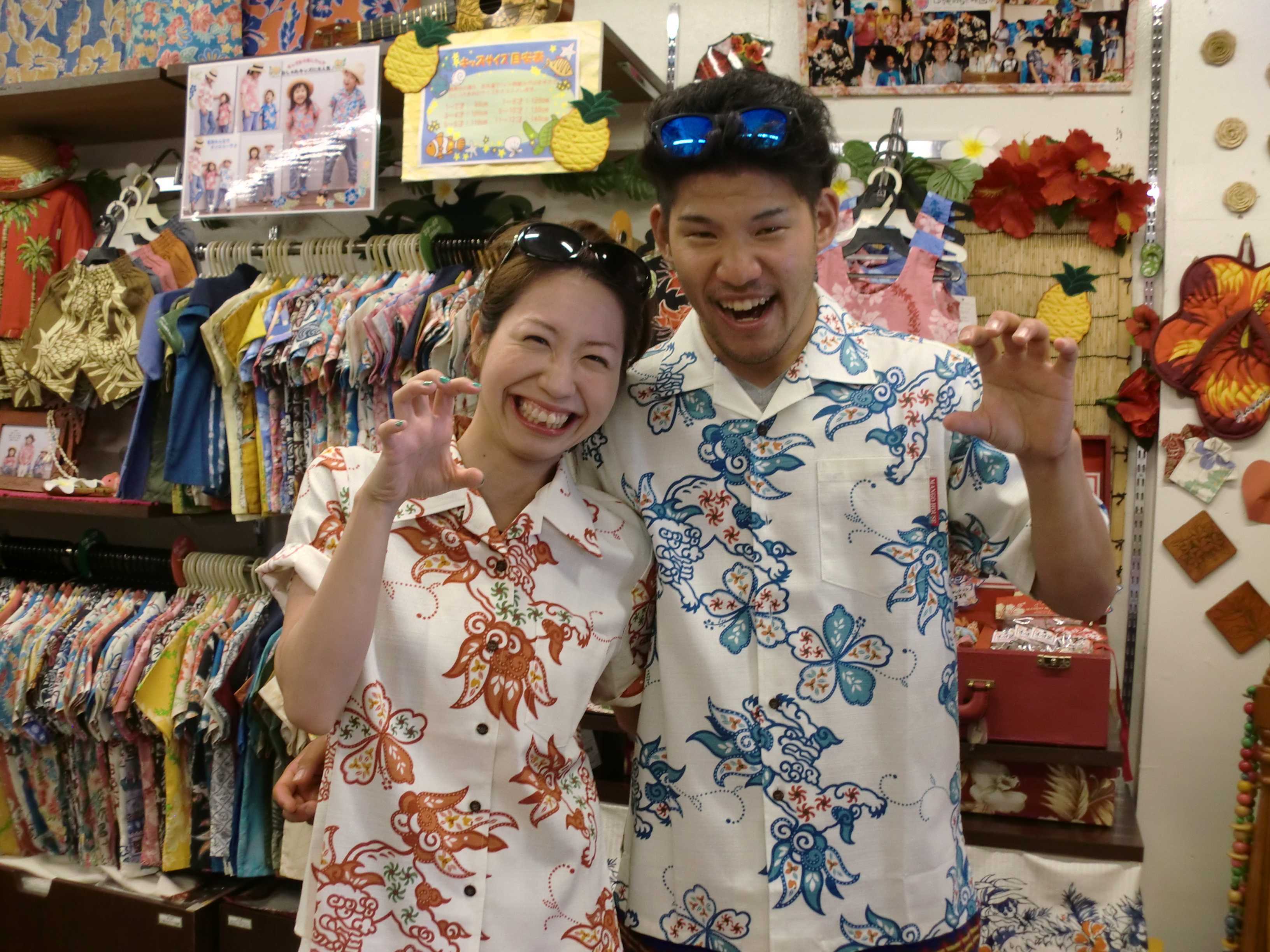 おそろっちシーサー♪