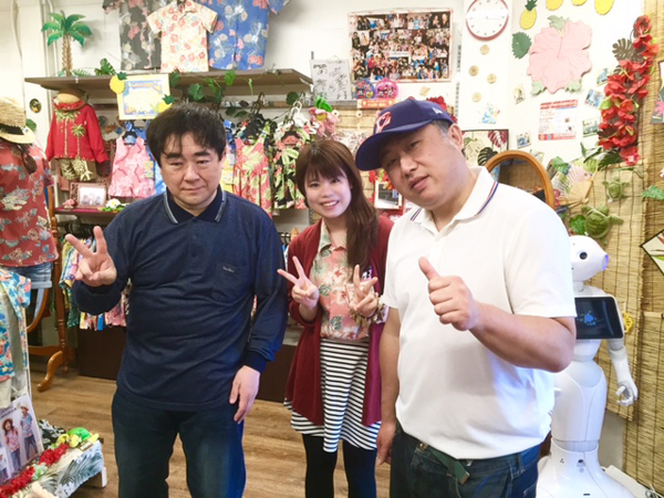 関西からのお客様　国際通り本店 島袋&島野