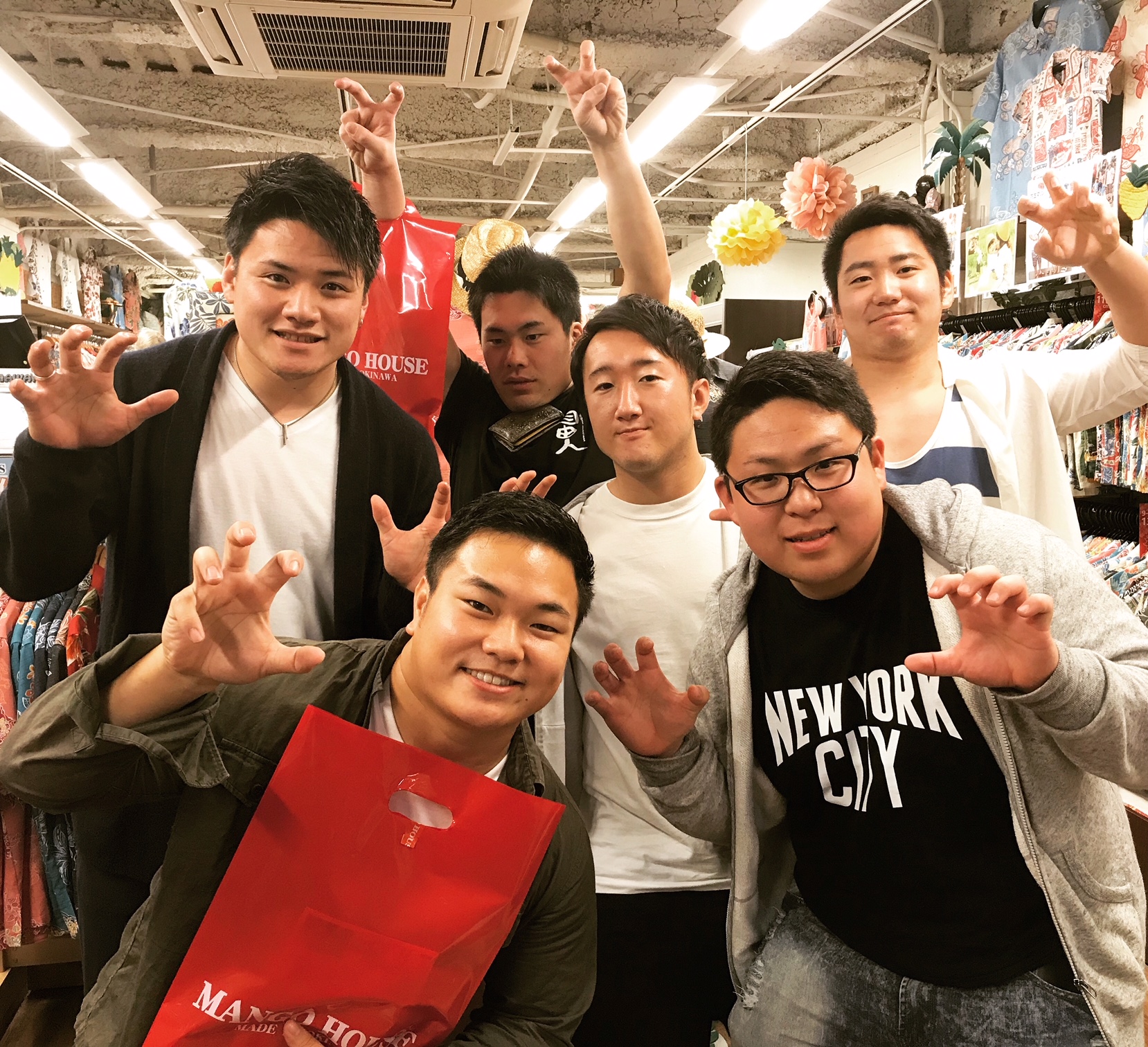 卒業旅行で初かりゆし☆