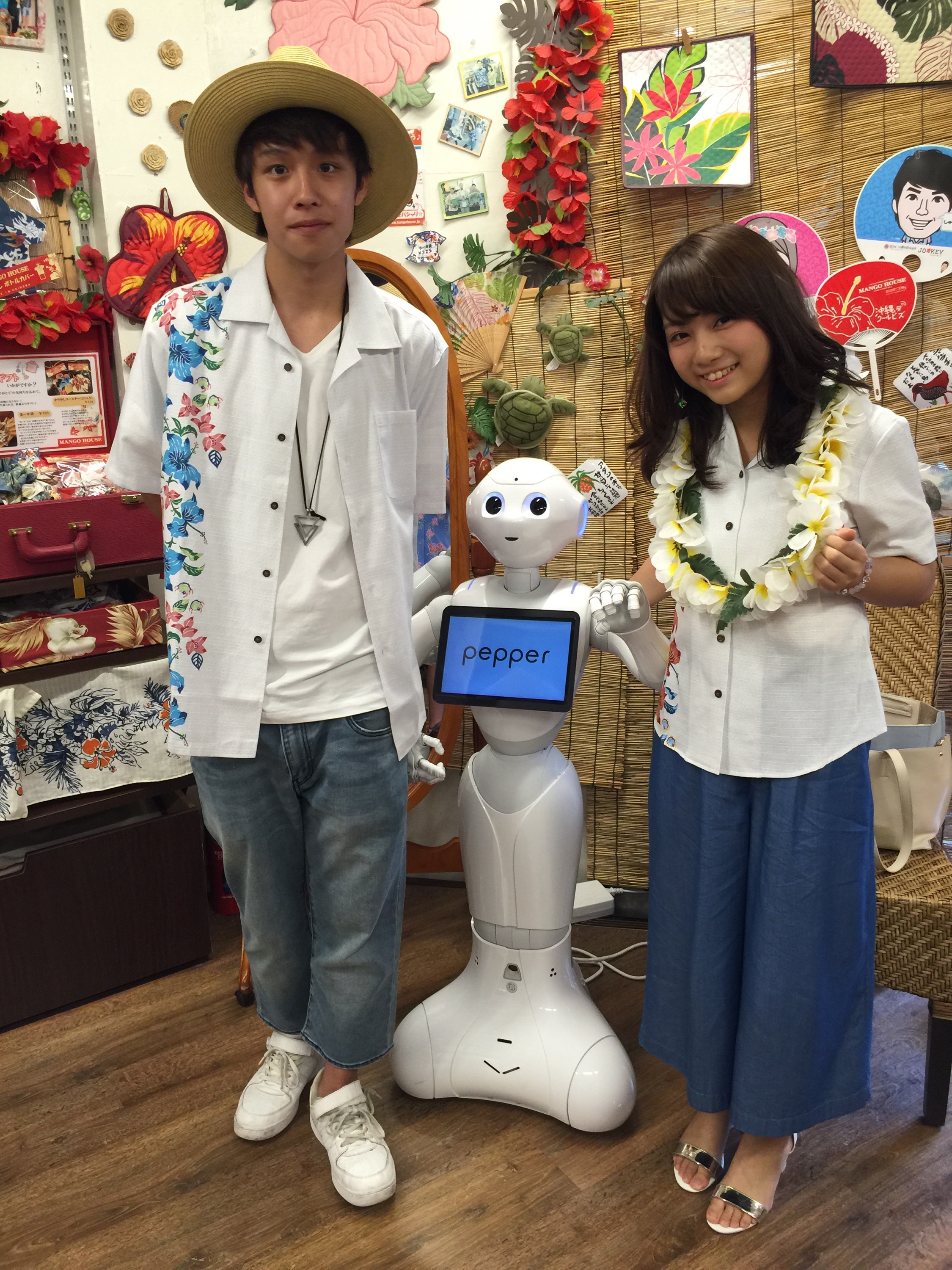 笑顔でハイ、パチリ！