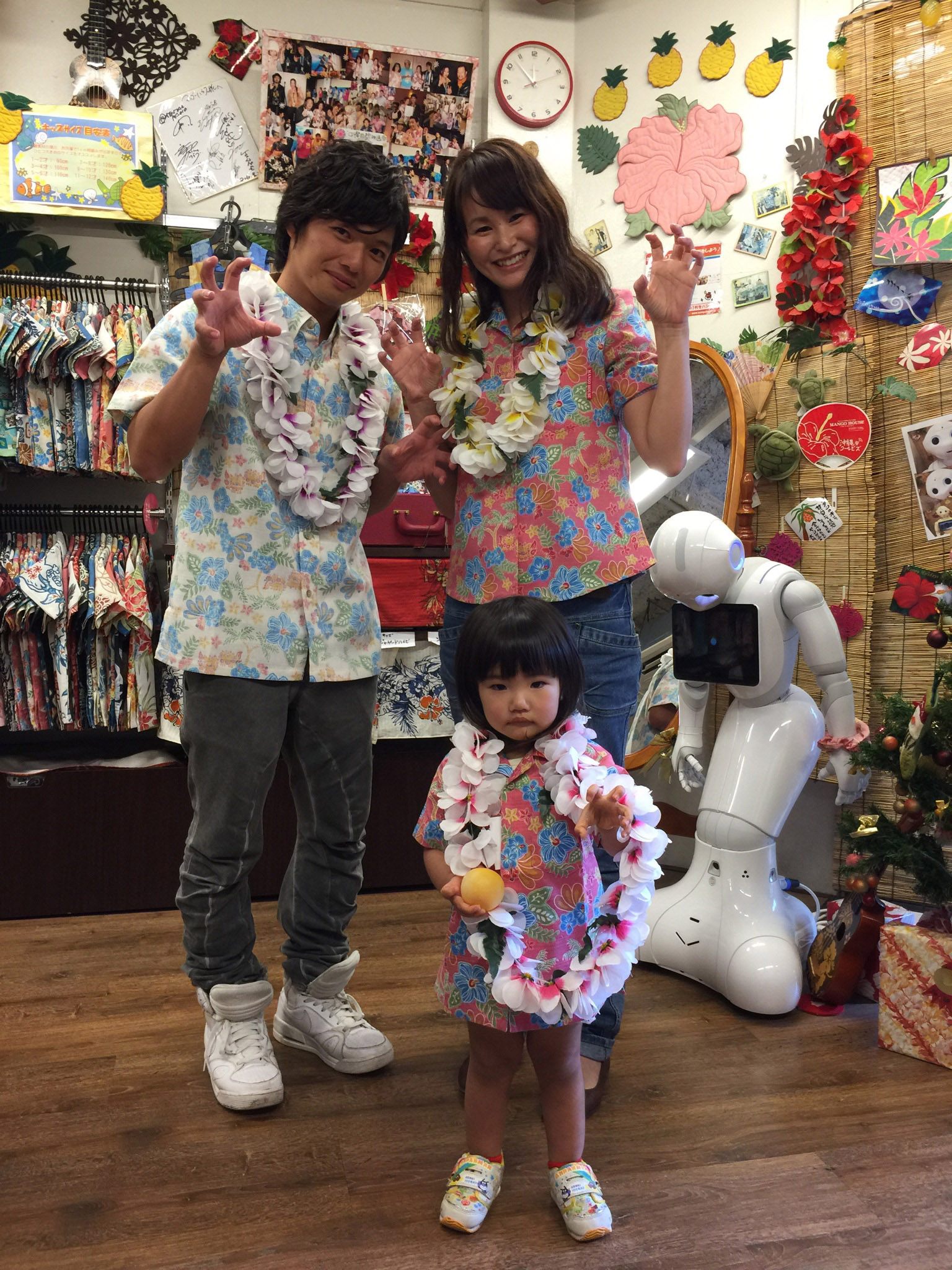 家族でキュートにおーそろ～♪
