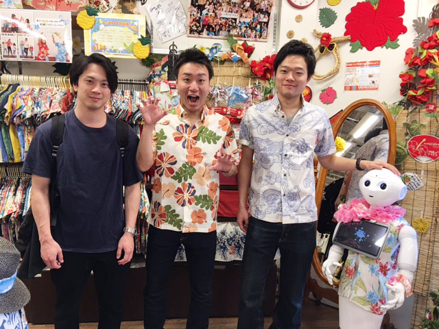 同期で沖縄観光♪　本店：島野