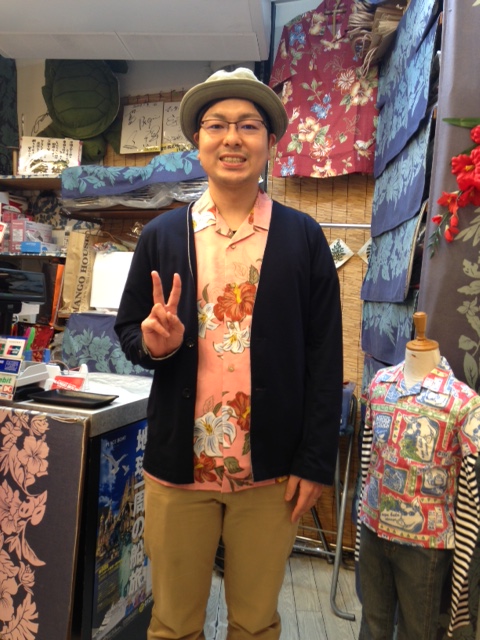 3/5sun.ピンクのかりゆしで上品に♪１号店：辺土名
