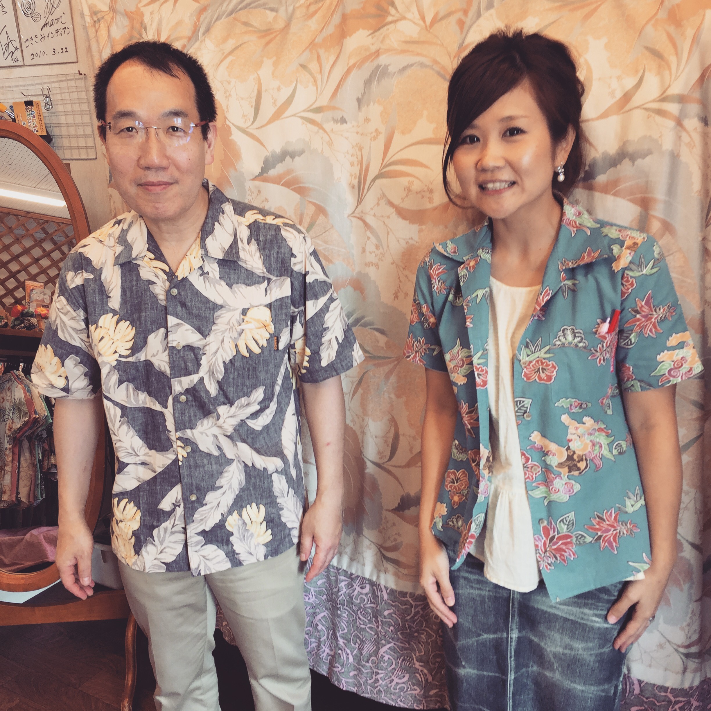 2017年5月1日小禄店へも！ともるさんご来店ー！　akino