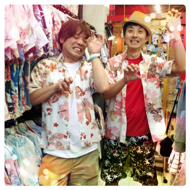 H29.4/9岐阜からのノリのいいお客様♪　１号店：辺土名