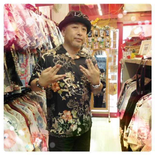H29.4/9民謡歌手☆田所ヨシユキ様ご来店♪　１号店：辺土名