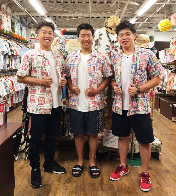 メンズおそろで旅行を満喫！旅行のマストアイテムアロハ！