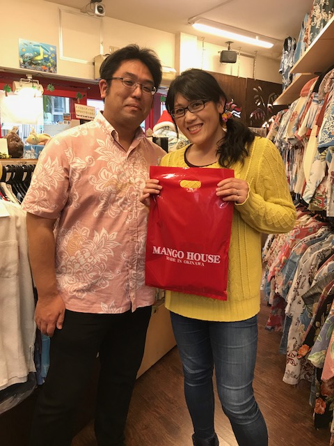マラソン完走で初かりゆしデビュー♪
