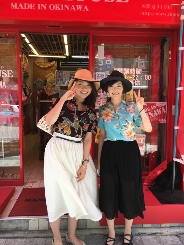 リゾートカジュアルで沖縄旅行♪