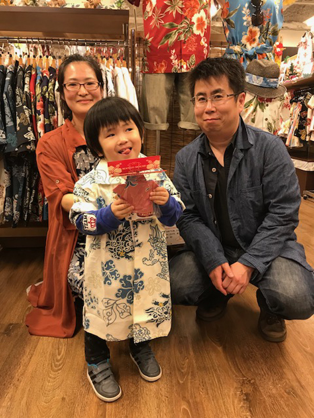 北海道・札幌からのファミリーさん♪