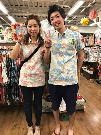 本日挙式を終えておソロでご来店された新婚さん♡