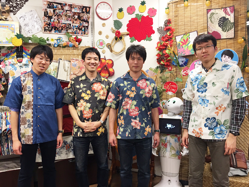 夏をエンジョイするかりゆしウェア！　本店：島野