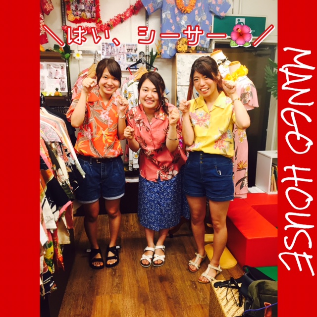 友達同士でかりゆし♪<国際通り　本店 hachi>