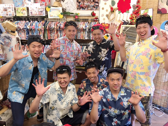 夏はやっぱりかりゆしウェア！　2017/7/2