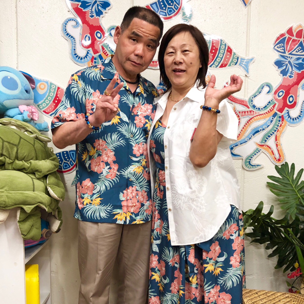 マンゴハウスでお揃いかりゆしウェア