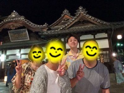 道後温泉でもかりゆし