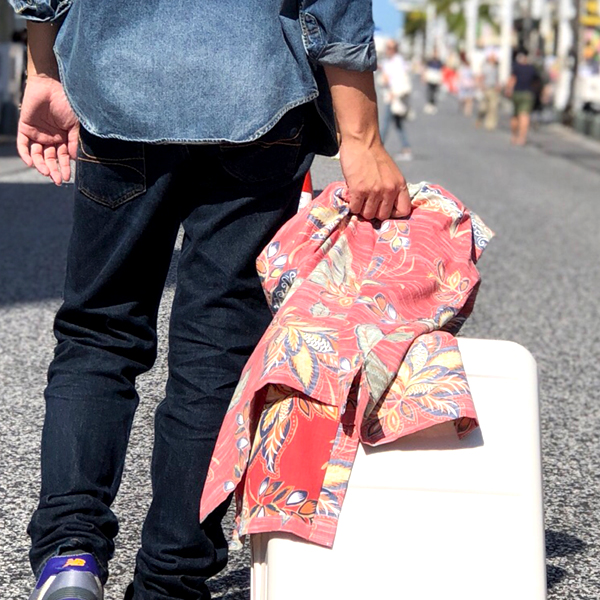 沖縄アロハシャツエスニックデイゴ