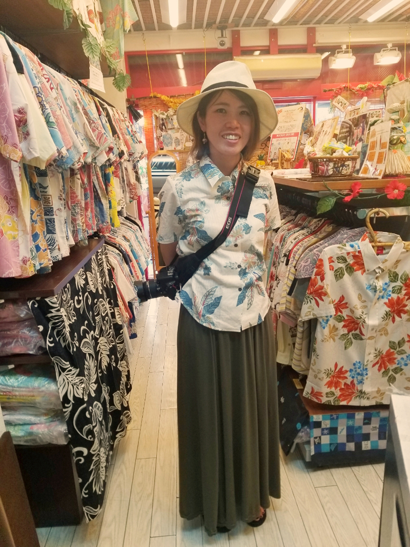 神戸よりお越しのお客様＊☆沖縄旅行で一足先にSummerスタイル