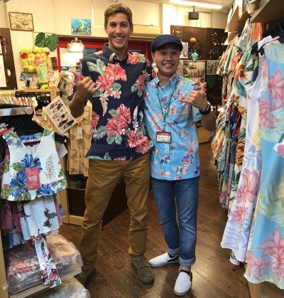 かりゆしウェアとアメリカ人