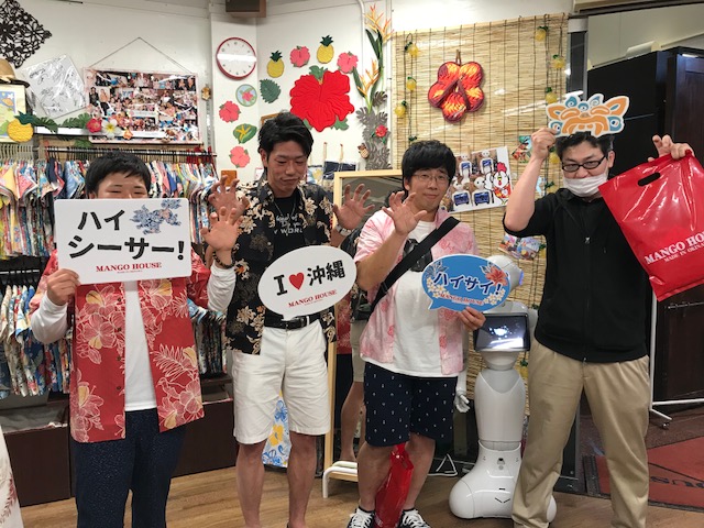 観光でいらしたメンズ４人組み❁