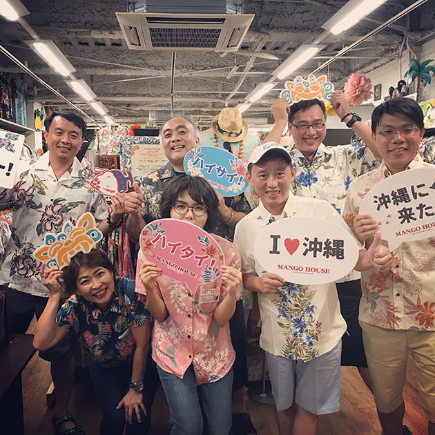 台湾からお父さんグループの皆様ご来店♪