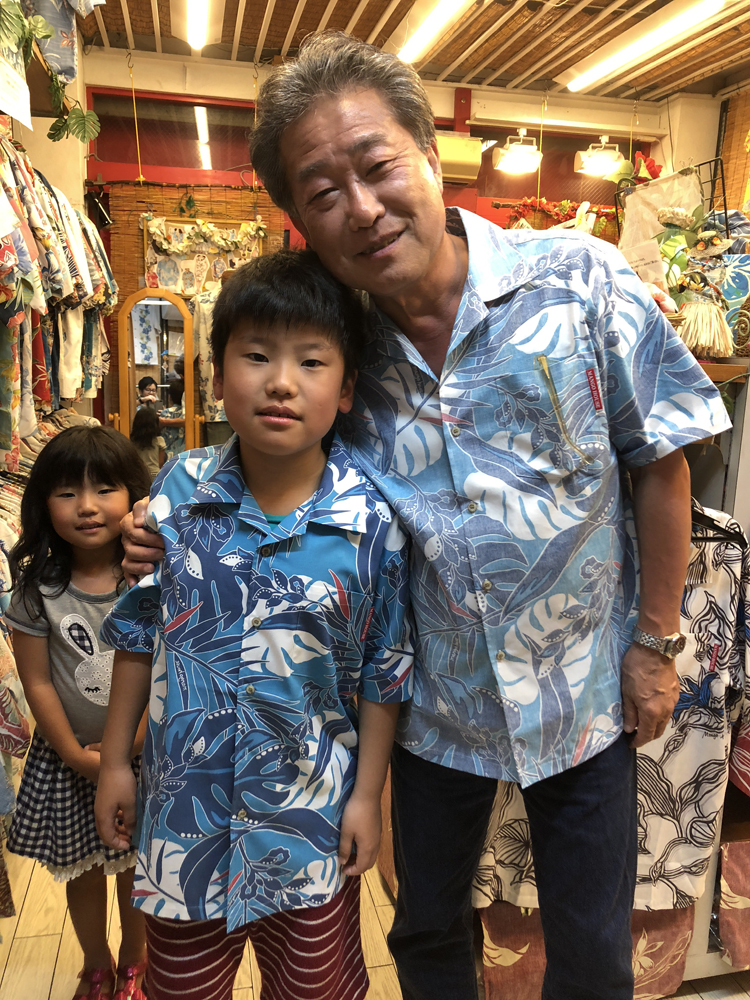 親子でおそろコーデ