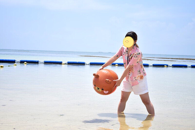 アロハシャツ　海