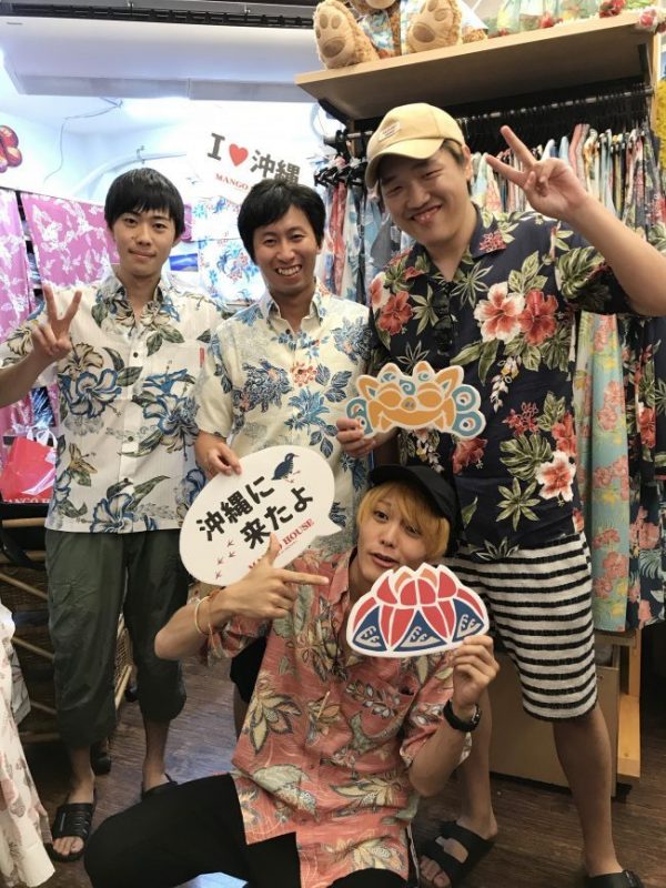 かりゆしに着替えてlet’s沖縄観光★