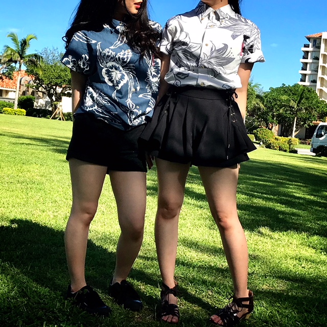 アロハシャツ　おそろい