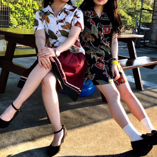 アロハシャツ　おそろい